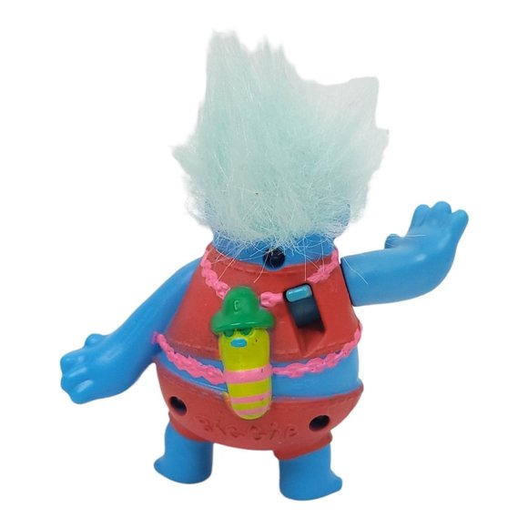 McDonalds Happy Meal Toy Biggie And Mr Dinkles Action Figure Trolls World Tour - Picture 4 of 11